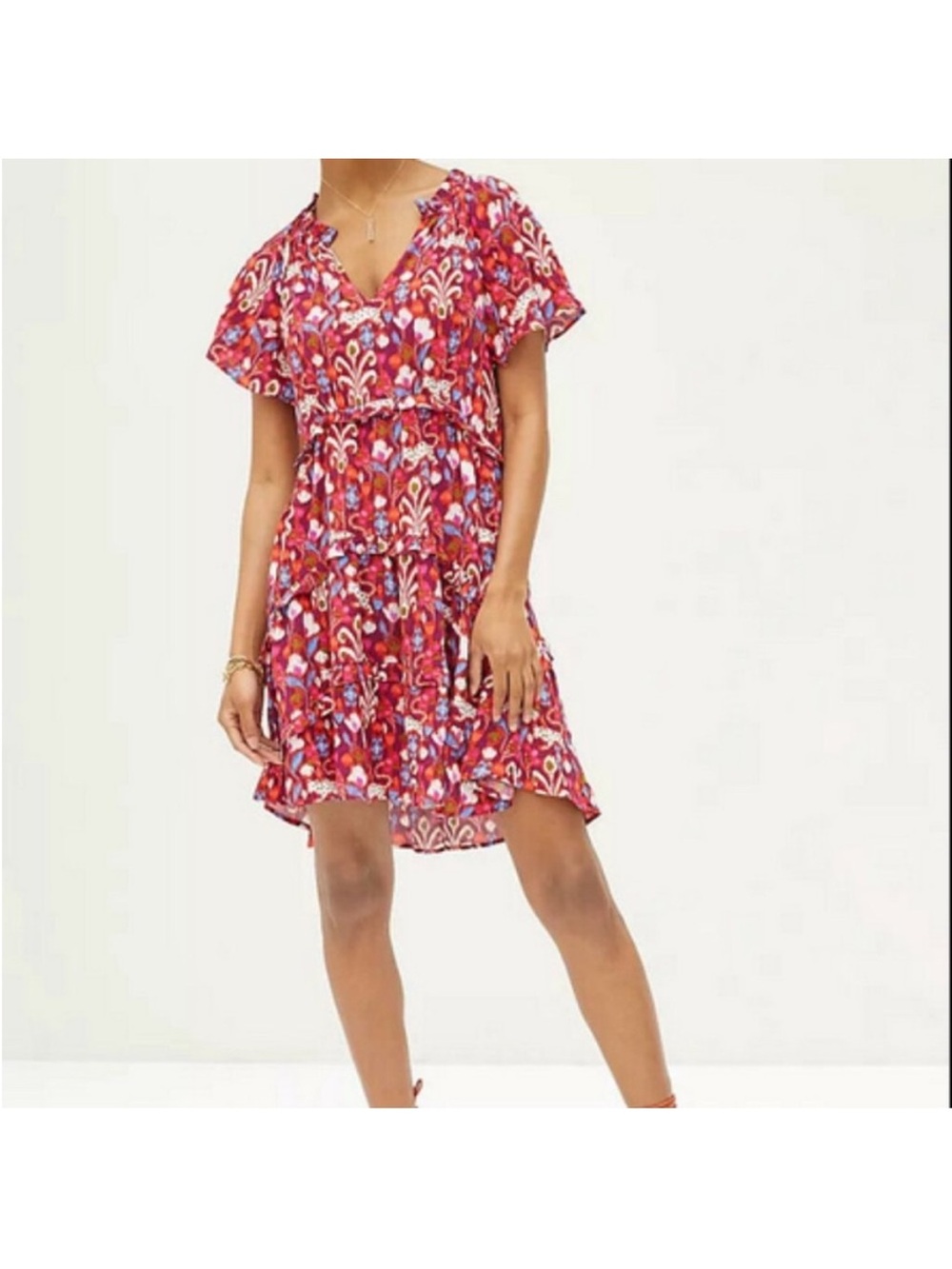ANTHROPOLOGIE Robin Tiered Dress - Picture 2 of 11